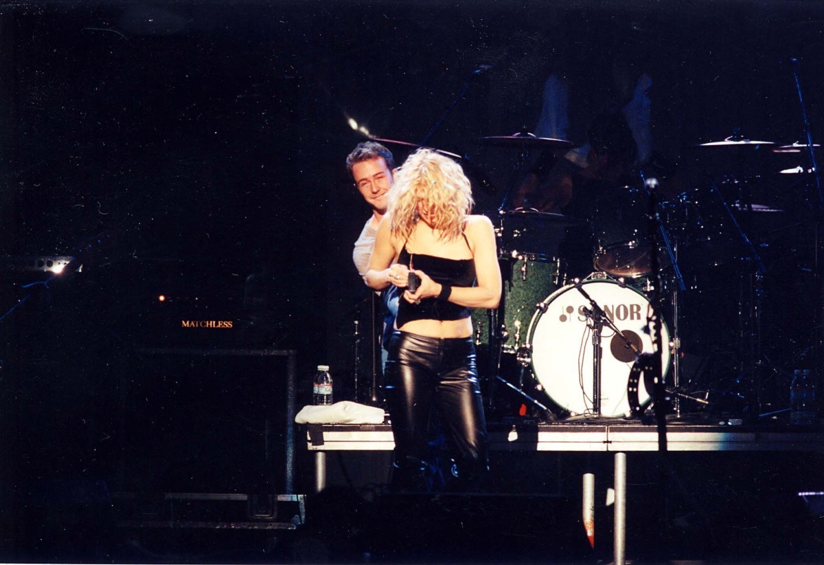 Edward Norton, Courtney Love