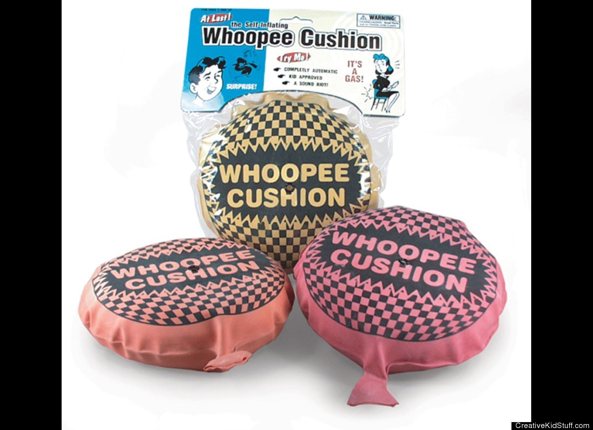 April Fools' Day Prank Products: From Self-inflating Whoopie Cushions