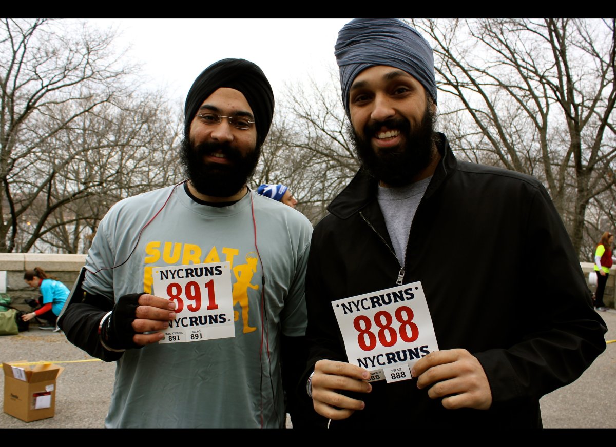 Sikhs Team Up to Run for a Cause HuffPost