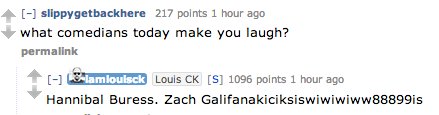 Louis C.K. Reddit AMA: Comedian Talks Cooking, Crossing The Line And His Worst Joke Ever ...