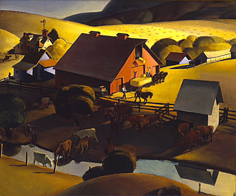 California Scene Paintings From 1930 To 1960 On View At Pasadena Museum