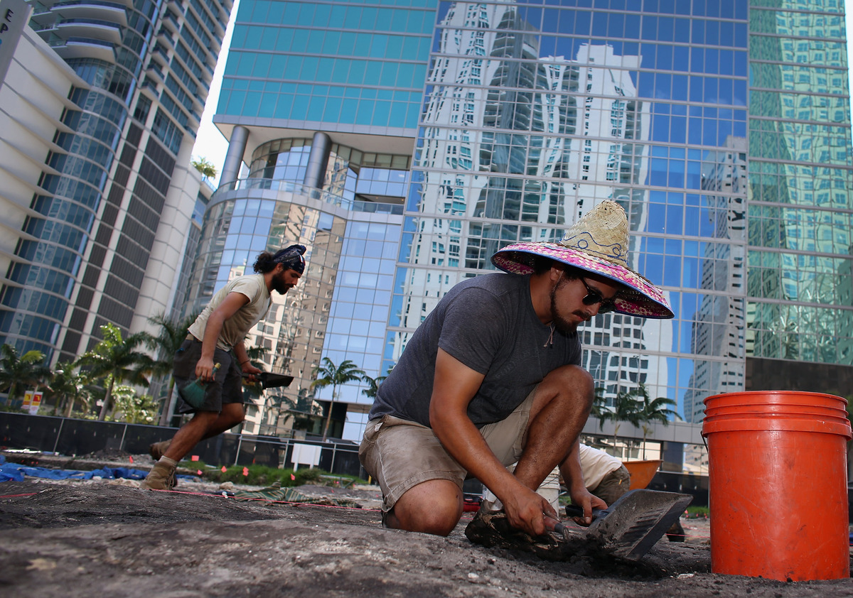 Tequesta Indian Village Artifacts Uncovered In Downtown Miami