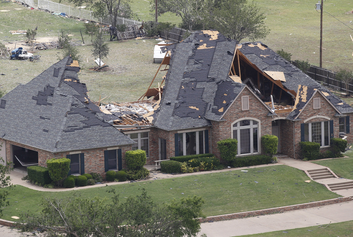 Texas Tornadoes: Twisters Damage Homes Near Dallas-Fort Worth ...