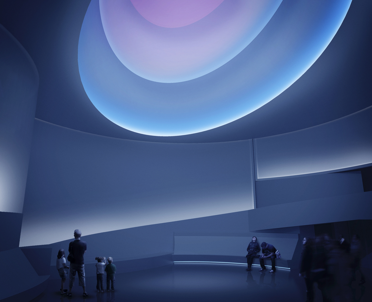 James Turrell Guggenheim Return Light Artist Takes Over Rotunda
