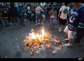 Vancouver Rioting: Fires