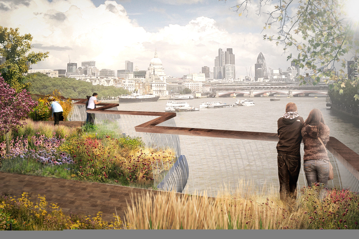Garden Bridge Across The Thames Proposed For London (PHOTOS) HuffPost
