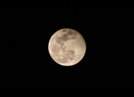 Perigee full moon over Singapore