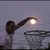 Dunking the moon.