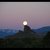 Supermoon On Castle Rock