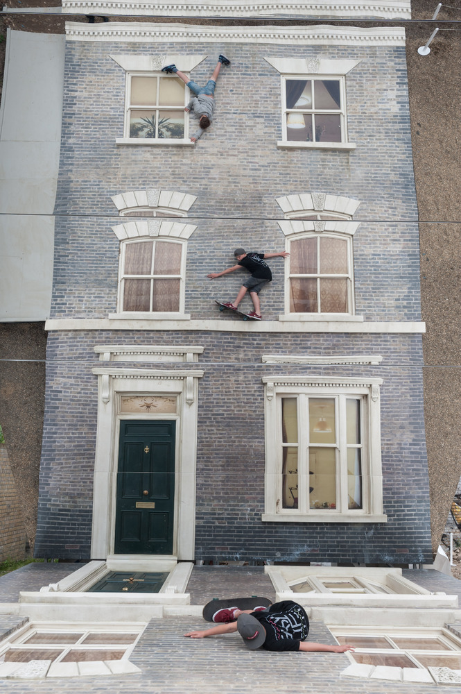 Optical Illusion House Artist Leandro Erlich Creates Amazing Public