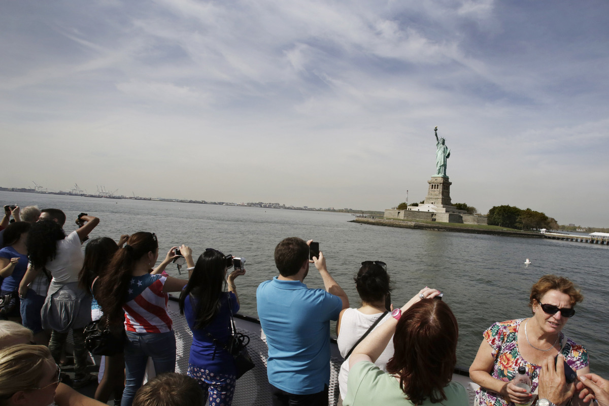 Statute of Liberty Statute of Liberty shutdown.