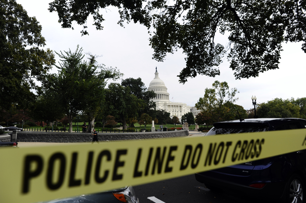 U.S. Capitol Goes On Lockdown After Gunshots Fired Outside (