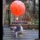 Shuggie as hot air balloon pilot