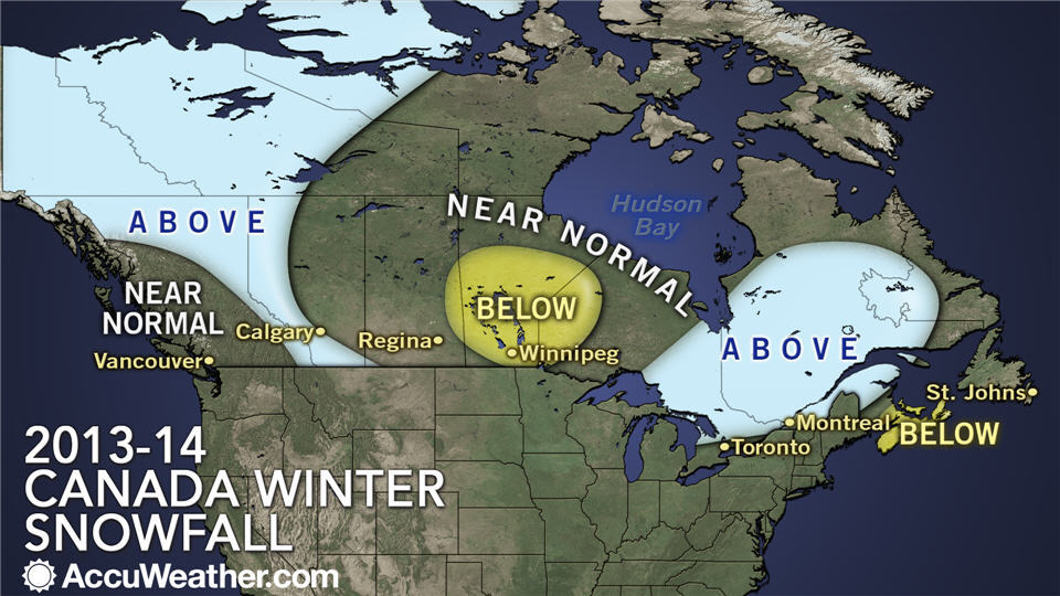 Winter Weather Forecast For Canada The 10 Things You Need To Know