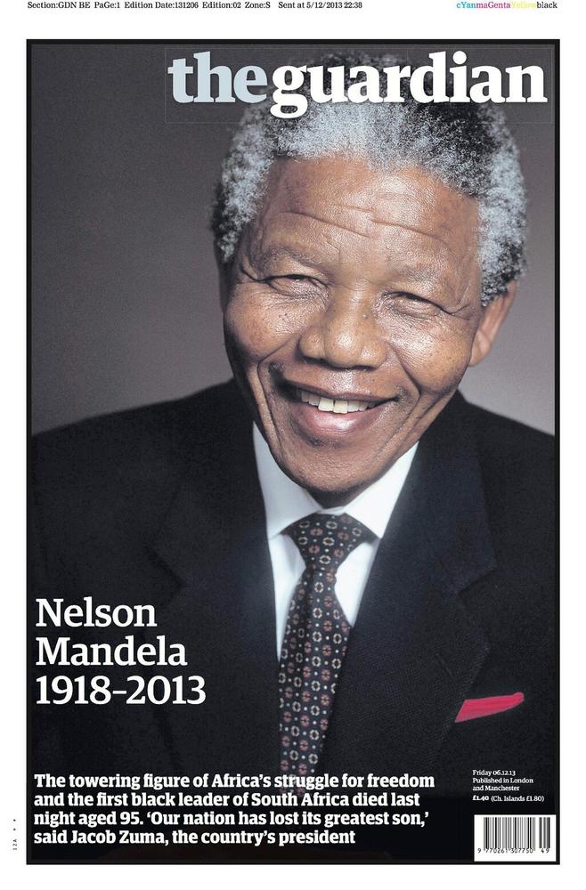 Some Of The Beautiful Front Pages Remembering Nelson Mandela | HuffPost