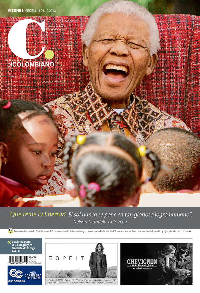 Some Of The Beautiful Front Pages Remembering Nelson Mandela | HuffPost