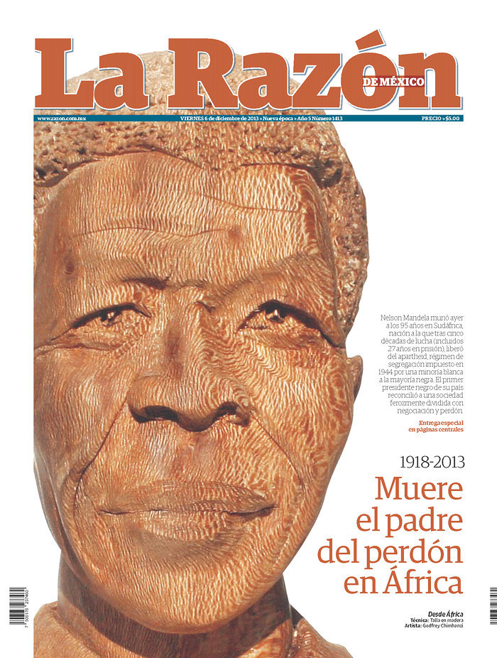 Some Of The Beautiful Front Pages Remembering Nelson Mandela | HuffPost