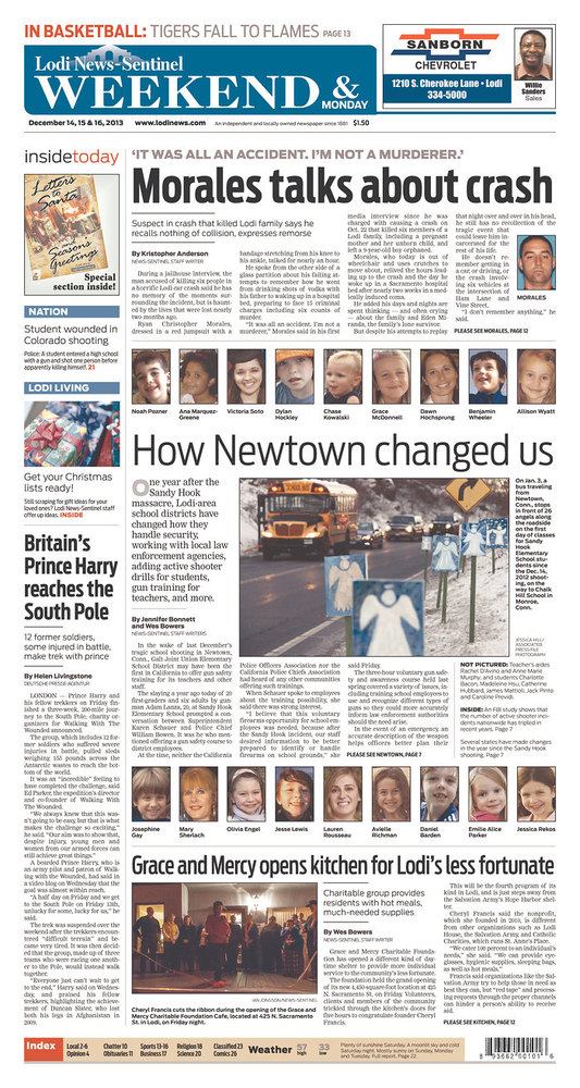 Newtown Anniversary Front Pages Will Break Your Heart All Over Again