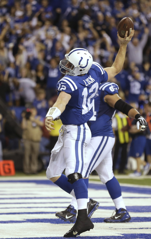 Welcome to my world. : Colts QB Andrew Luck 