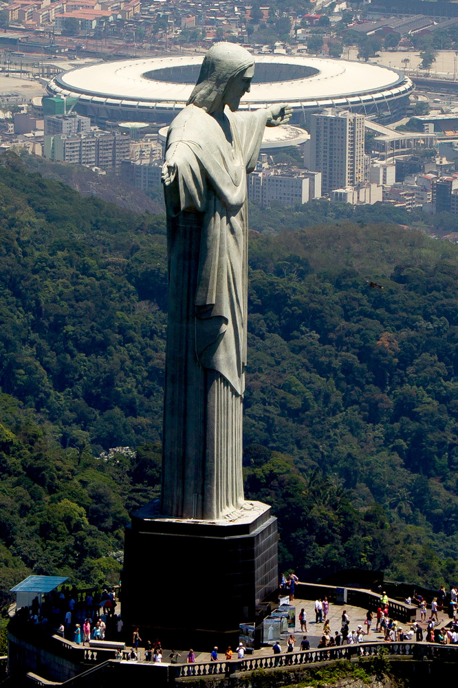 Christ The Redeemer Statue Damaged In Lightning Storm Say Officials In