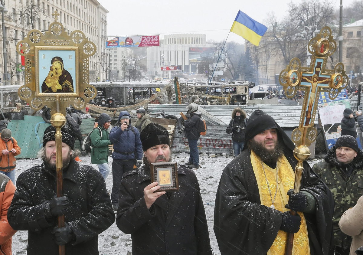 Espectaculares imágenes de los disturbios en Kiev Slide_334209_3344989_free