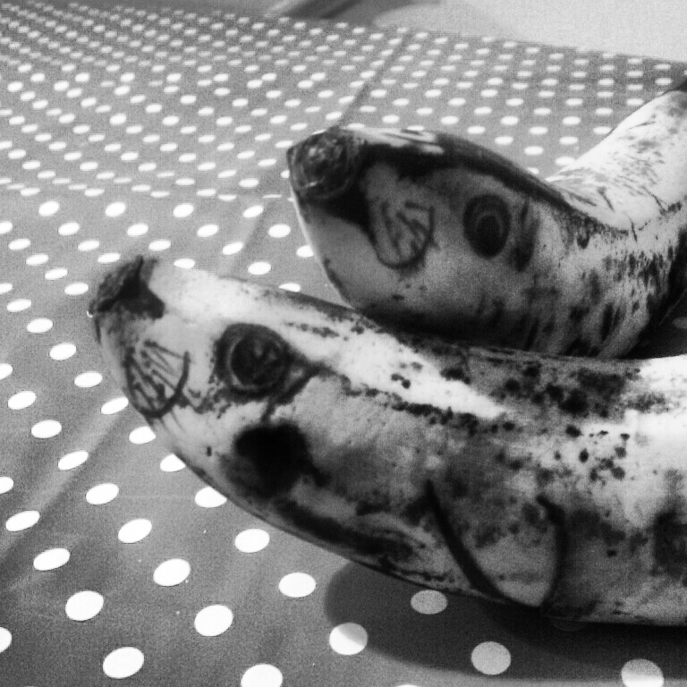Dad's Lunchtime Banana Art Is Undeniably APeelIng HuffPost