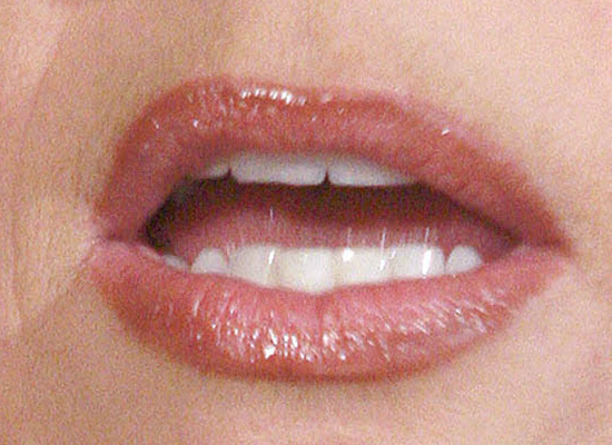 lipstick tattoo. Palin#39;s Lipliner A Tattoo?