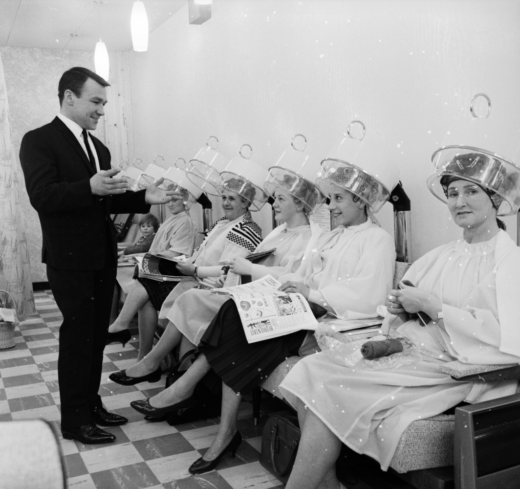 These Vintage Hair Dryer Photos Make It Seem Cool Under The Hood | HuffPost