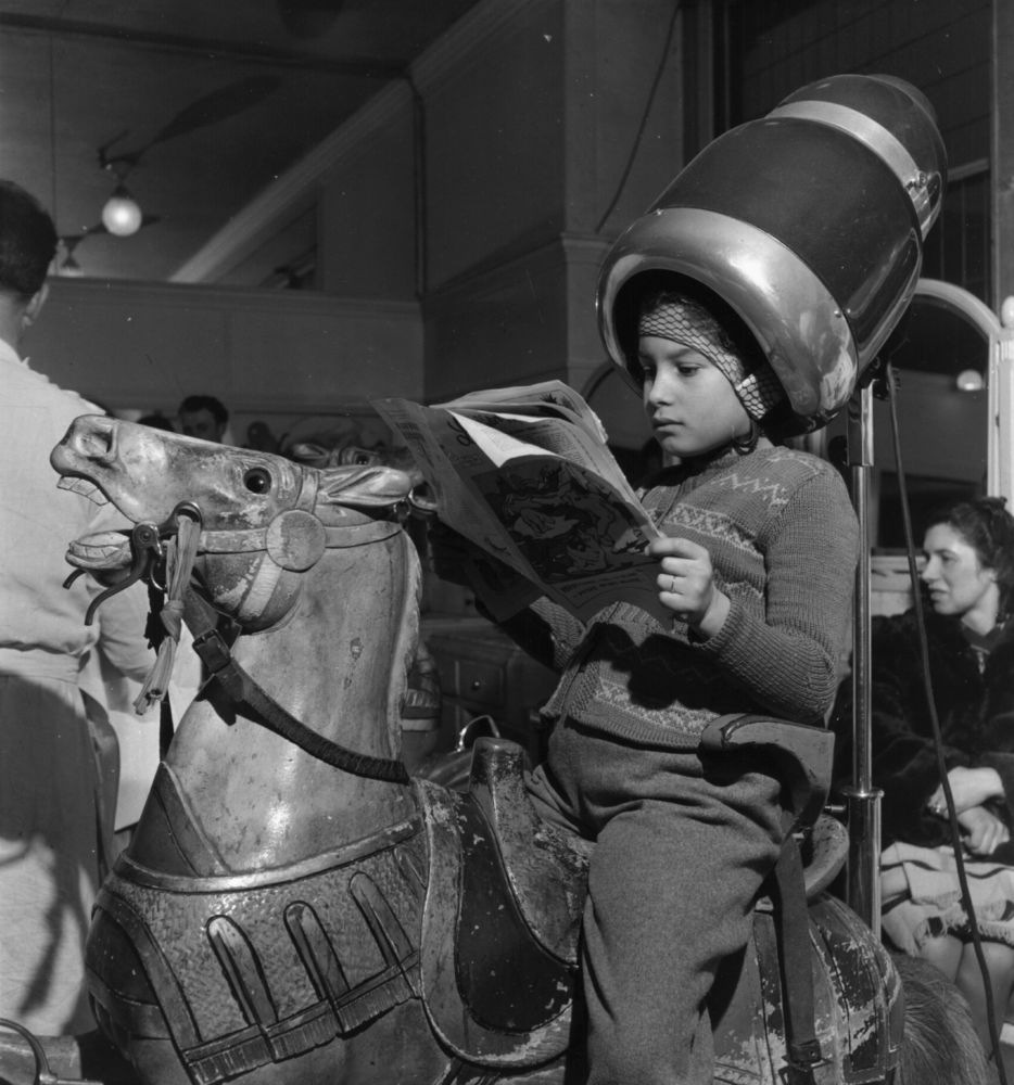 These Vintage Hair Dryer Photos Make It Seem Cool Under The Hood | HuffPost