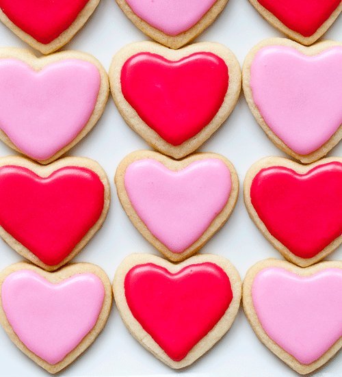 Image result for heart shape cookies