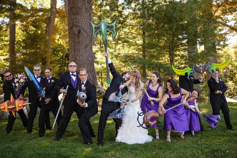 This World Of Warcraft Wedding Is What Geek Dreams Are Made Of Huffpost