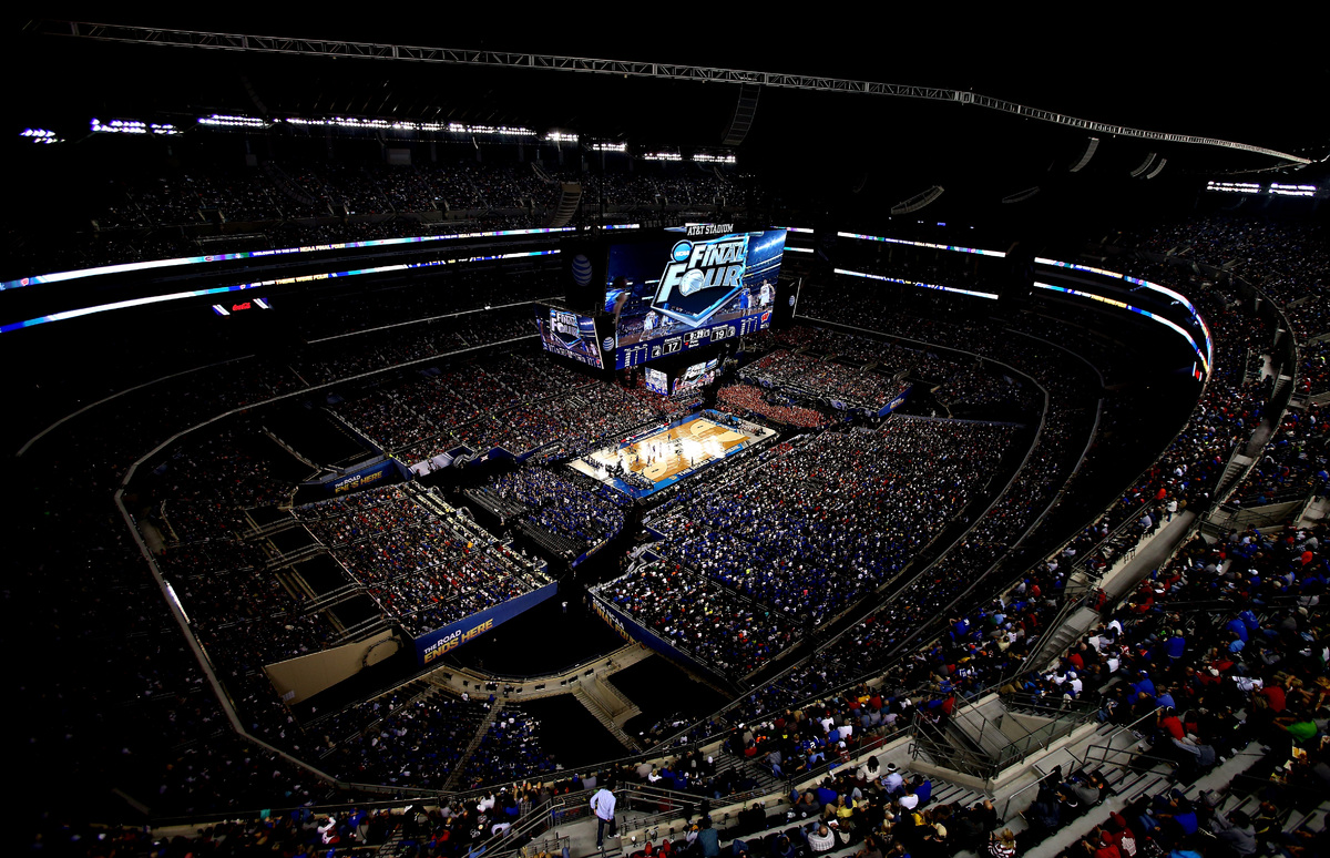 The TexasSized Video Screens At The Final Four Are Bigger Than The