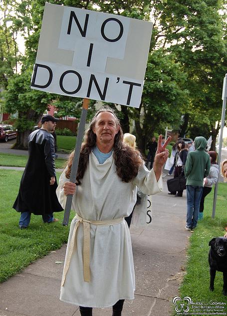 Jesus Went To The Chicago Gay Pride Parade With A Very Important