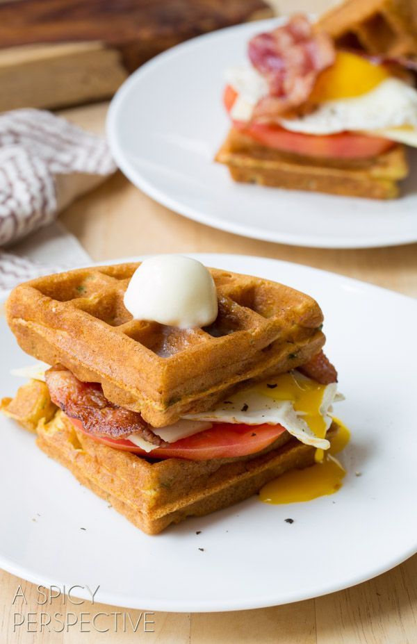 Waffle Sandwiches So Good They'll Change Your Perspective On Mornings