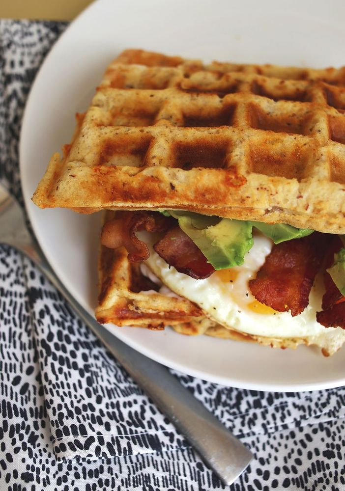 Waffle Sandwiches So Good They'll Change Your Perspective On Mornings