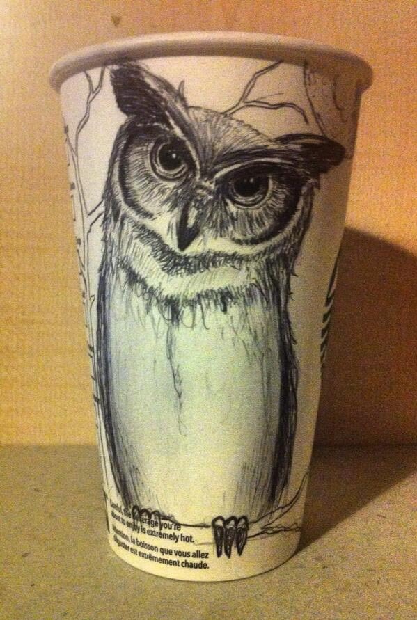 This Starbucks Barista Is The Van Gogh Of Coffee Cup Art HuffPost