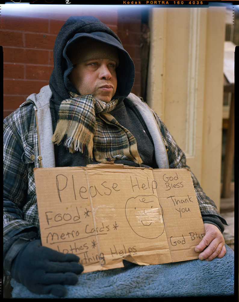 Famed Photographer Gives A Face To New York's Homeless Population In