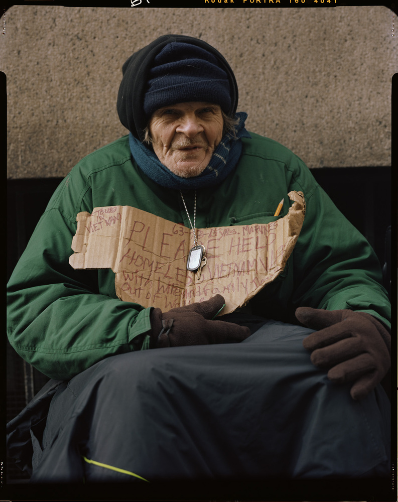Famed Photographer Gives A Face To New York's Homeless Population In