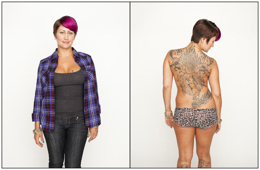 Hundreds Strip Down And Reveal Their Hidden Tattoos For Gorgeous Photo