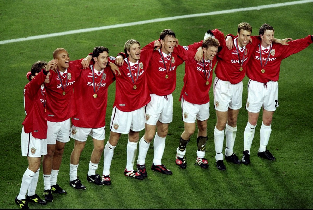 Manchester United's 1998-99 Treble Triumph: 15 Years On (PICTURES ...