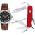 Juego de reloj y cuchillas de Swiss Army