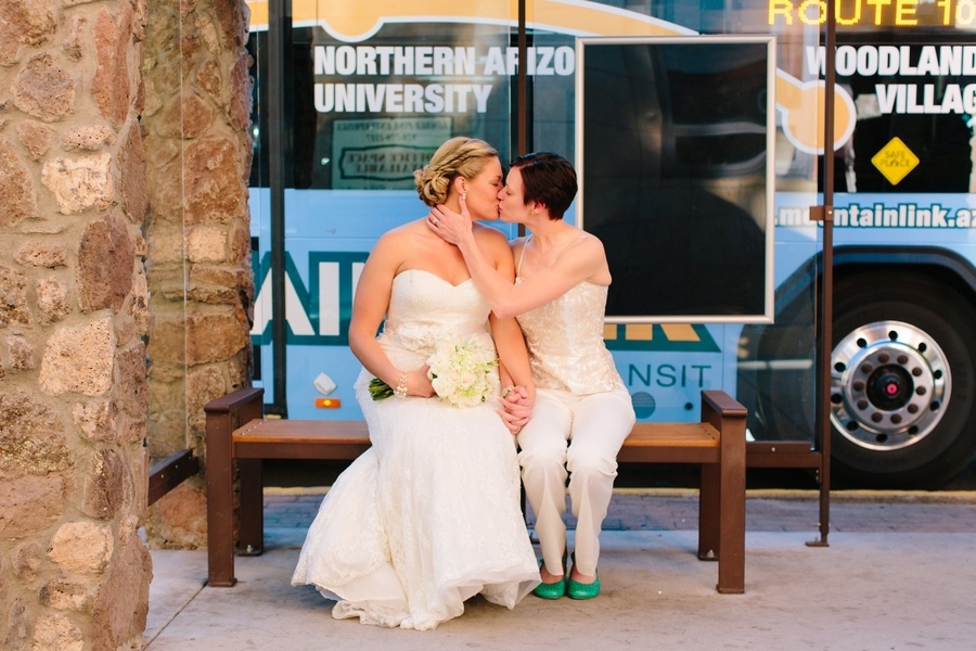 8 Same Sex Wedding Kisses That Will Leave You Weak In The Knees Huffpost 