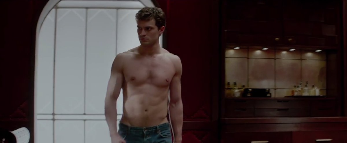 Fifty Shades Of Grey Trailer Jamie Dornan Gets Shirtless As Christian Grey In Sexy New Clip 