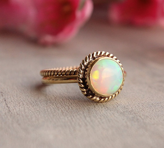 16 Stunning Alternatives To A Diamond Engagement Ring Huffpost Studio1980 Via Etsy