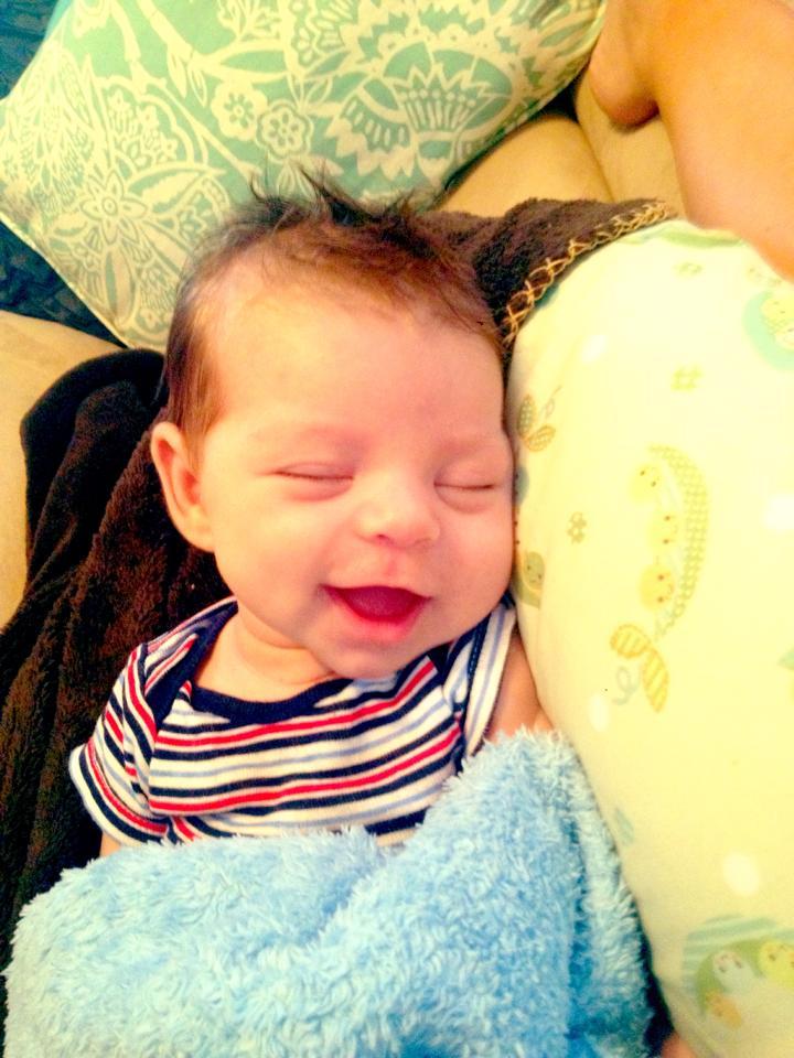24 Babies Who Are So Happy, They're Smiling In Their Sleep HuffPost