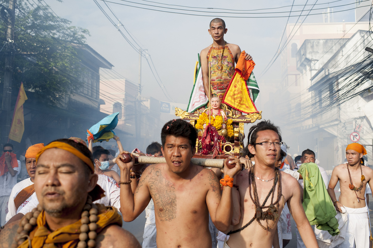 Thailand's Vegetarian Festival Is Painfully Awesome HuffPost