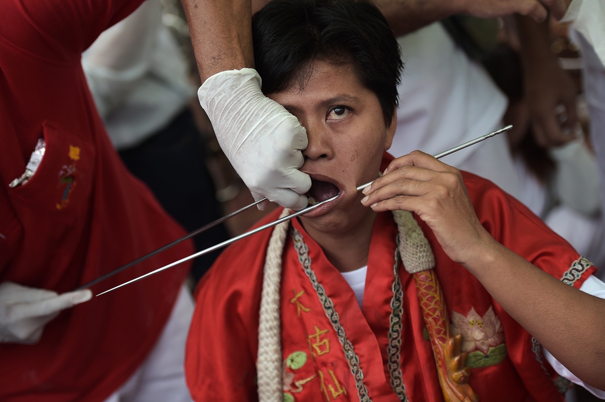 Thailand's Vegetarian Festival Is Painfully Awesome | HuffPost