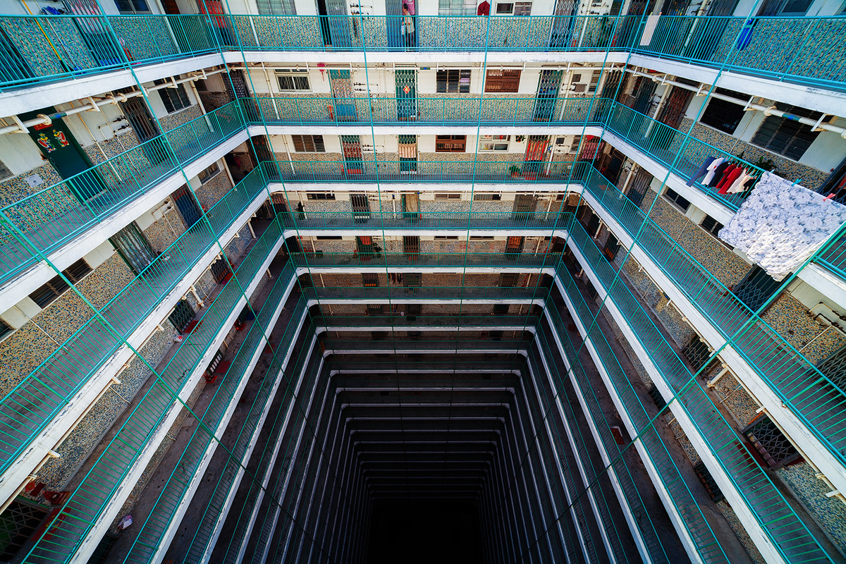 Photo Series 'Stacked' Showcases The Stunning Geometry Of Hong Kong's