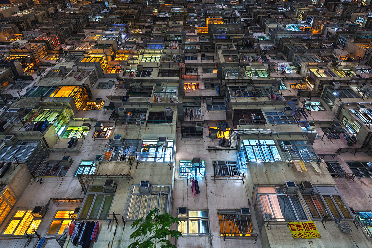 Photo Series 'Stacked' Showcases The Stunning Geometry Of Hong Kong's