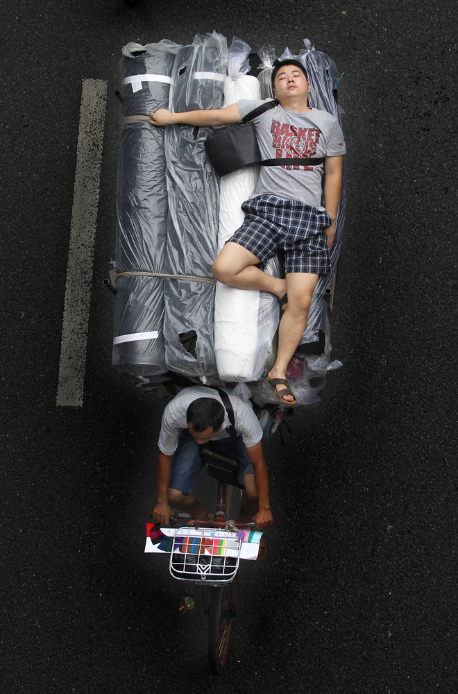 Aerial Photos Capture Life On The Tricycle In China's Guangzhou HuffPost